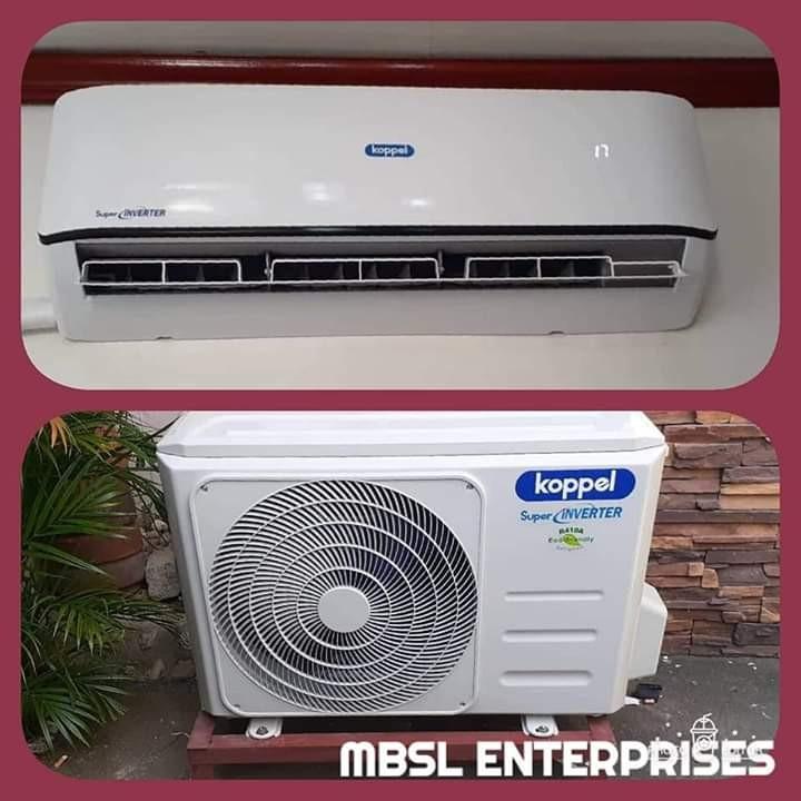 Koppel aircon wall mounted and floor split type inverter, TV & Home
