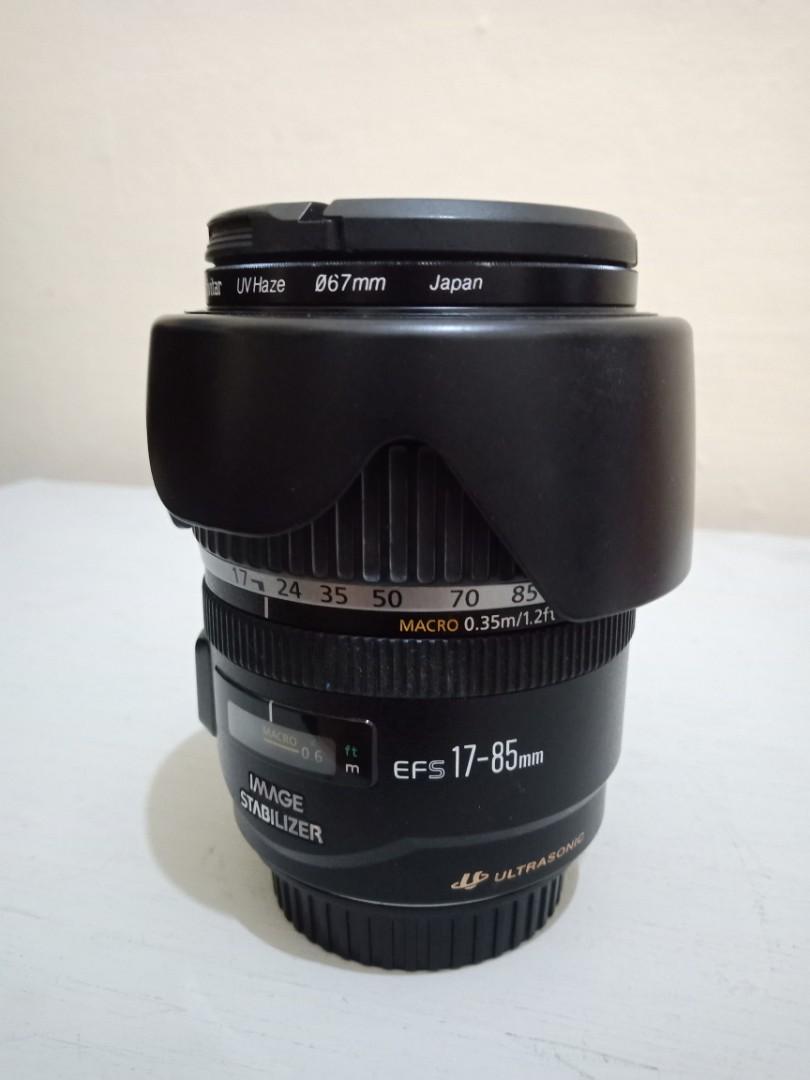 lensa macro canon 17 85 mm f 4 5 6 is usm made in japan