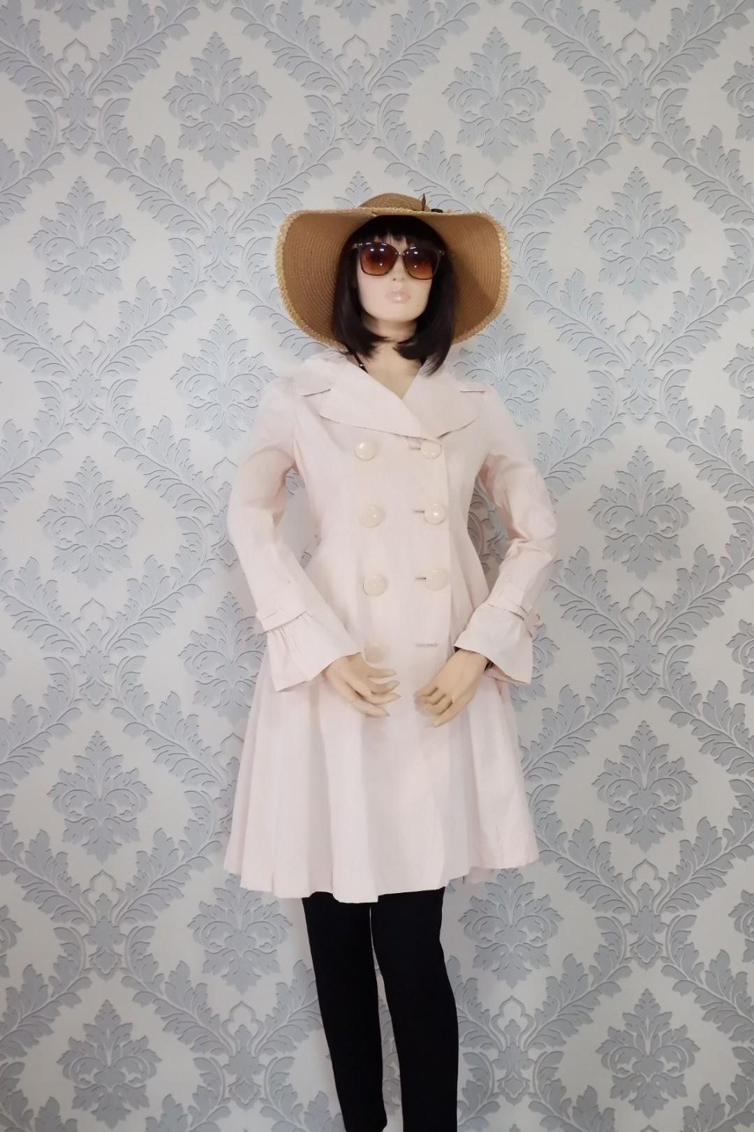 Long Coat Jas Harajuku Fesyen Wanita Pakaian Wanita Atasan Di Carousell