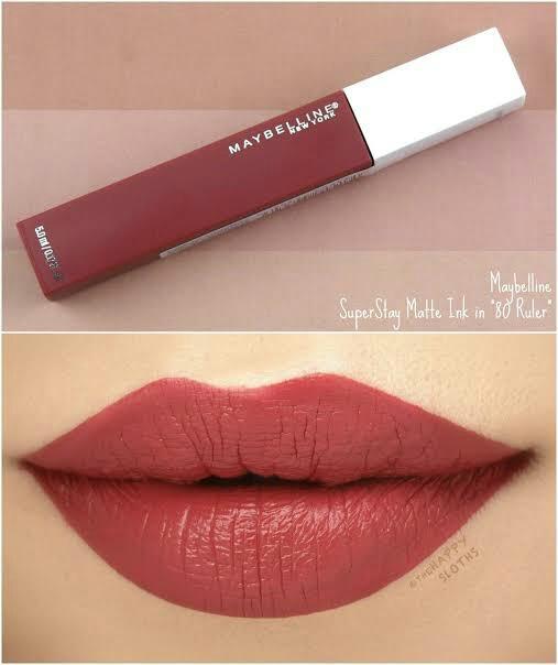 Maybelline Superstay Matte Ink Shade Ruler Kesehatan Kecantikan Rias Wajah Di Carousell
