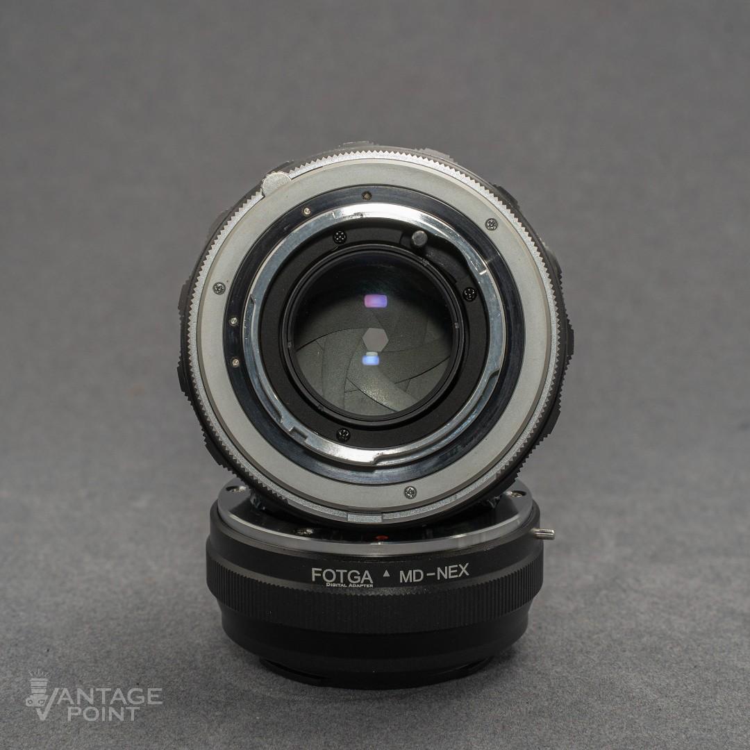 Minolta MC RokkorPF 85mm f1.7 • vintage prime lens • adapt to Sony or