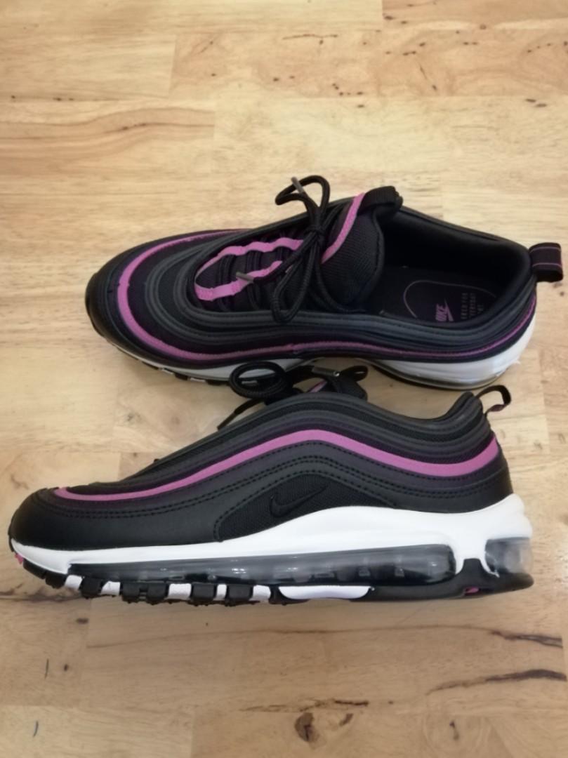 Nike Air Max 97 LUX with Fuchsia black YL essential oil