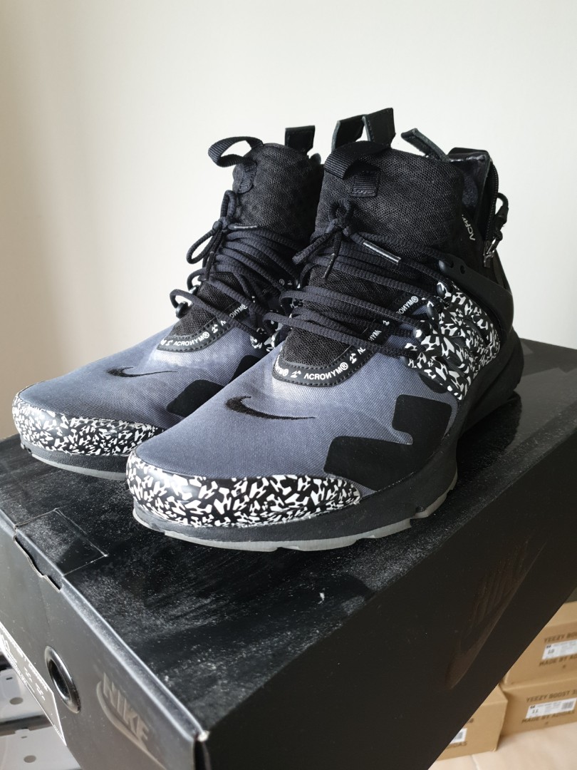 Nike acronym presto mid cool grey best sale