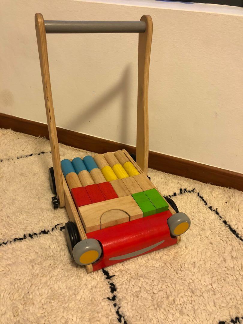 plan toys wooden walker