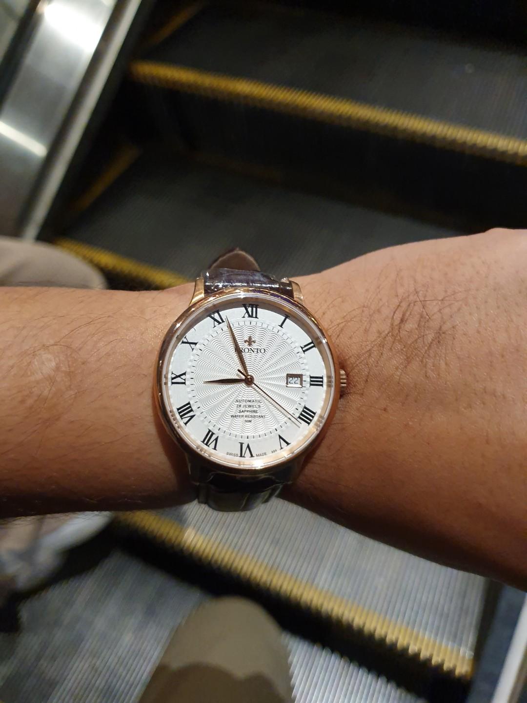 Pronto clearance sapphire watch
