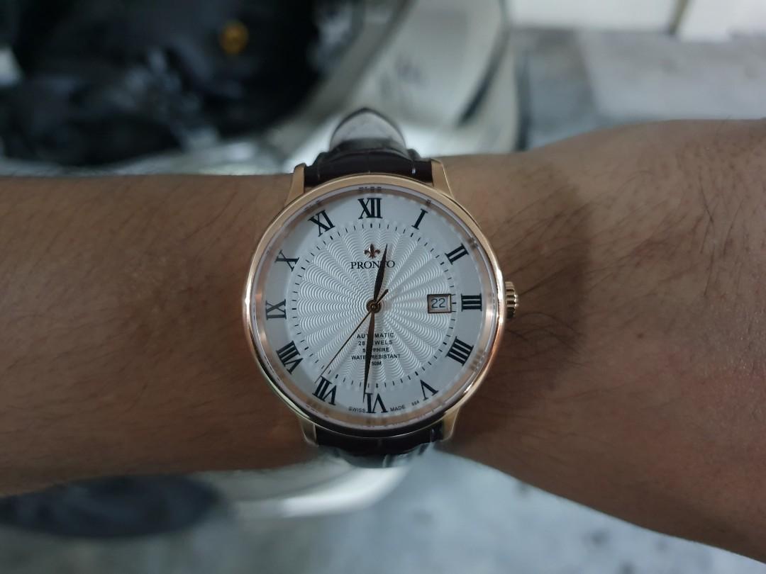 Pronto Swiss Made Watch Men s Fashion Watches Accessories Watches on Carousell