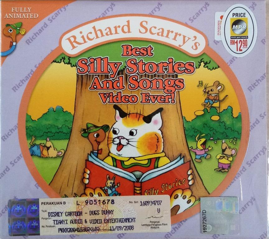 Richard Scarry S Best Silly Stories And Songs Video Ever Vcd Music Media Cd S Dvd S Other Media On Carousell