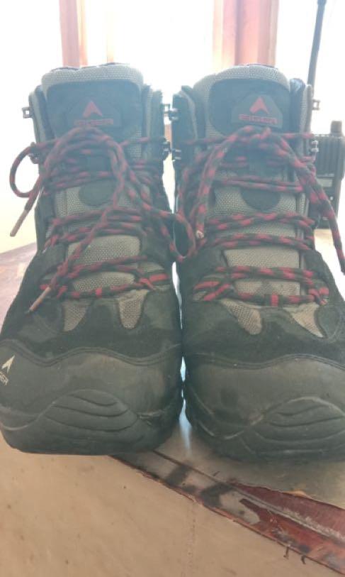 Sepatu Gunung Eiger Type Vibram Fesyen Pria Sepatu Sepatu Boot Di Carousell