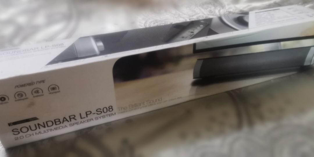 SOUNDBAR LP S08, Audio, Soundbars, Speakers & Amplifiers on Carousell
