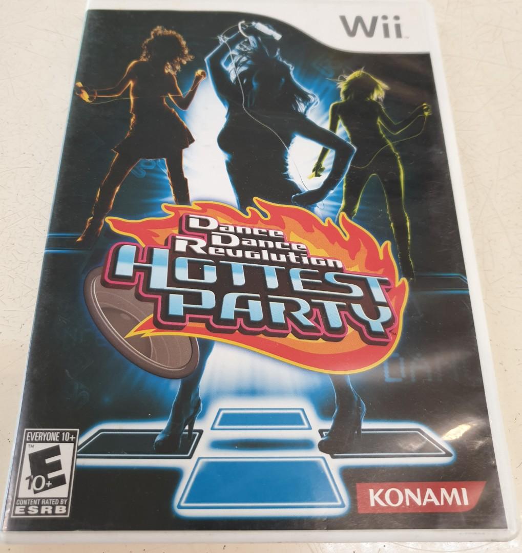 Used Wii Game Dance Dance Revolution Hottest Party, Video Gaming, Video  Games, Nintendo on Carousell