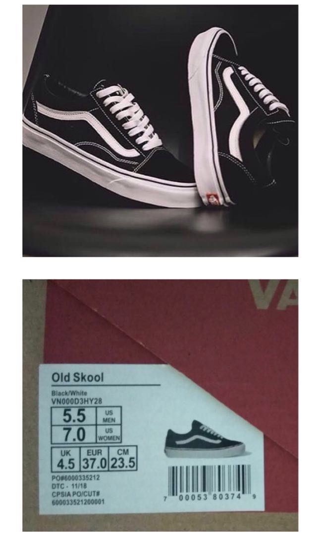 vans old skool black 5