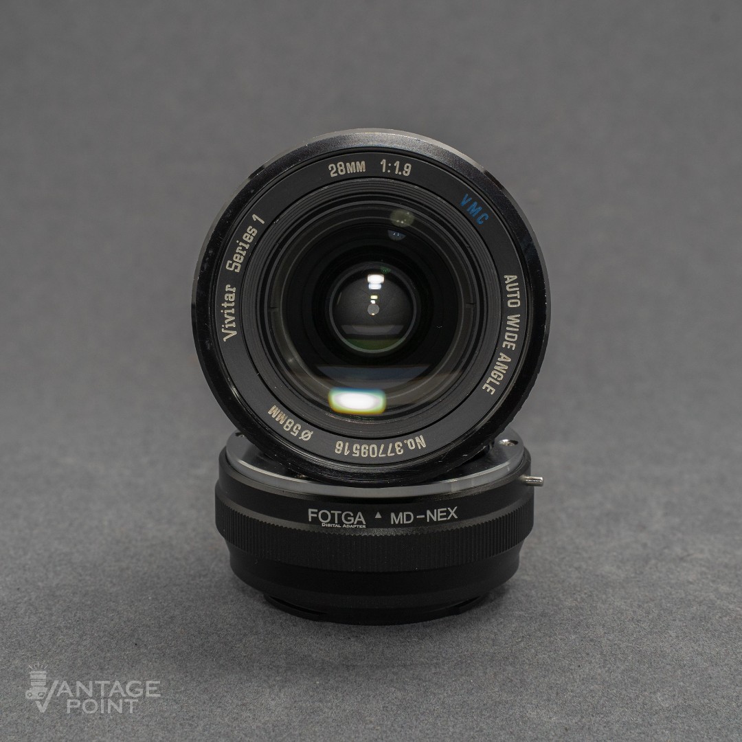 Vivitar Series1 28mm f1.9 • vintage prime lens • adapt to Sony or Fuji