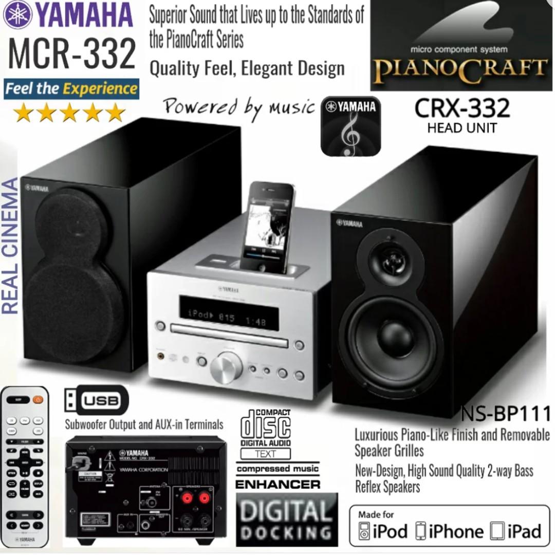 Review Yamaha Crx-332 2022