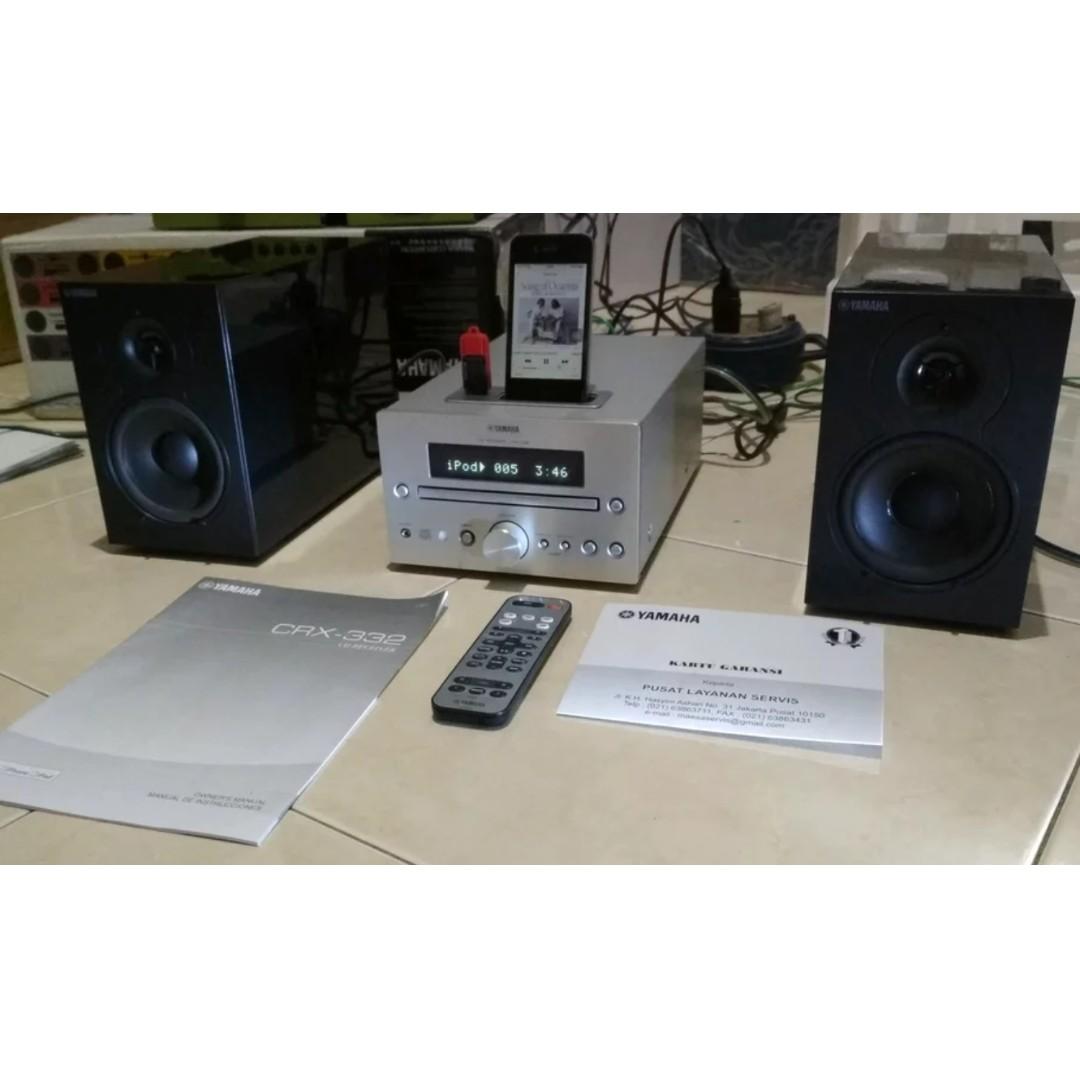 Yamaha CRX332 CD Player, Audio, Portable Music Players on Carousell
