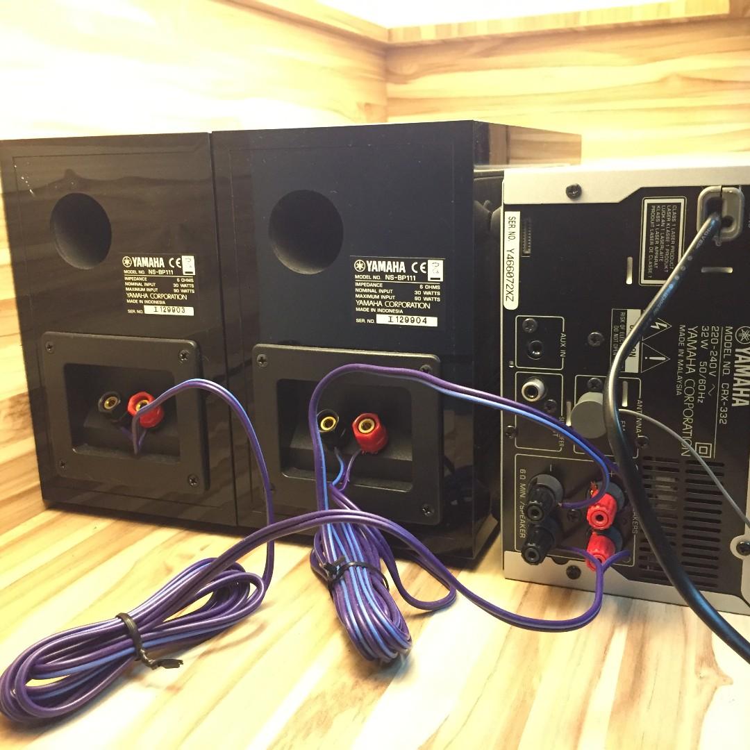 Yamaha CRX332 CD Player, Audio, Portable Music Players on Carousell