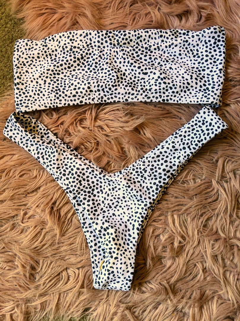 zaful polka dot bikini