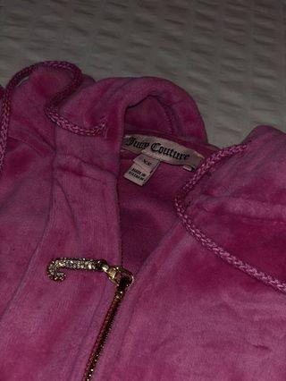 Juicy Couture Hot Pink Zip Up