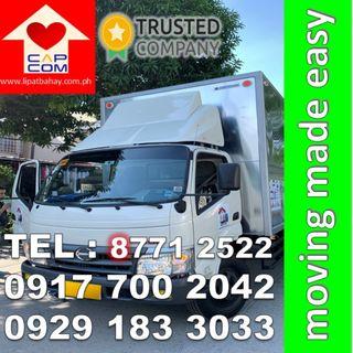 Lipat bahay Trucking services 6 wheeler closed van truck rental elf canter provinces roro tawid dagat