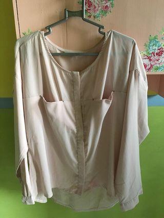 Blouse baby pink
