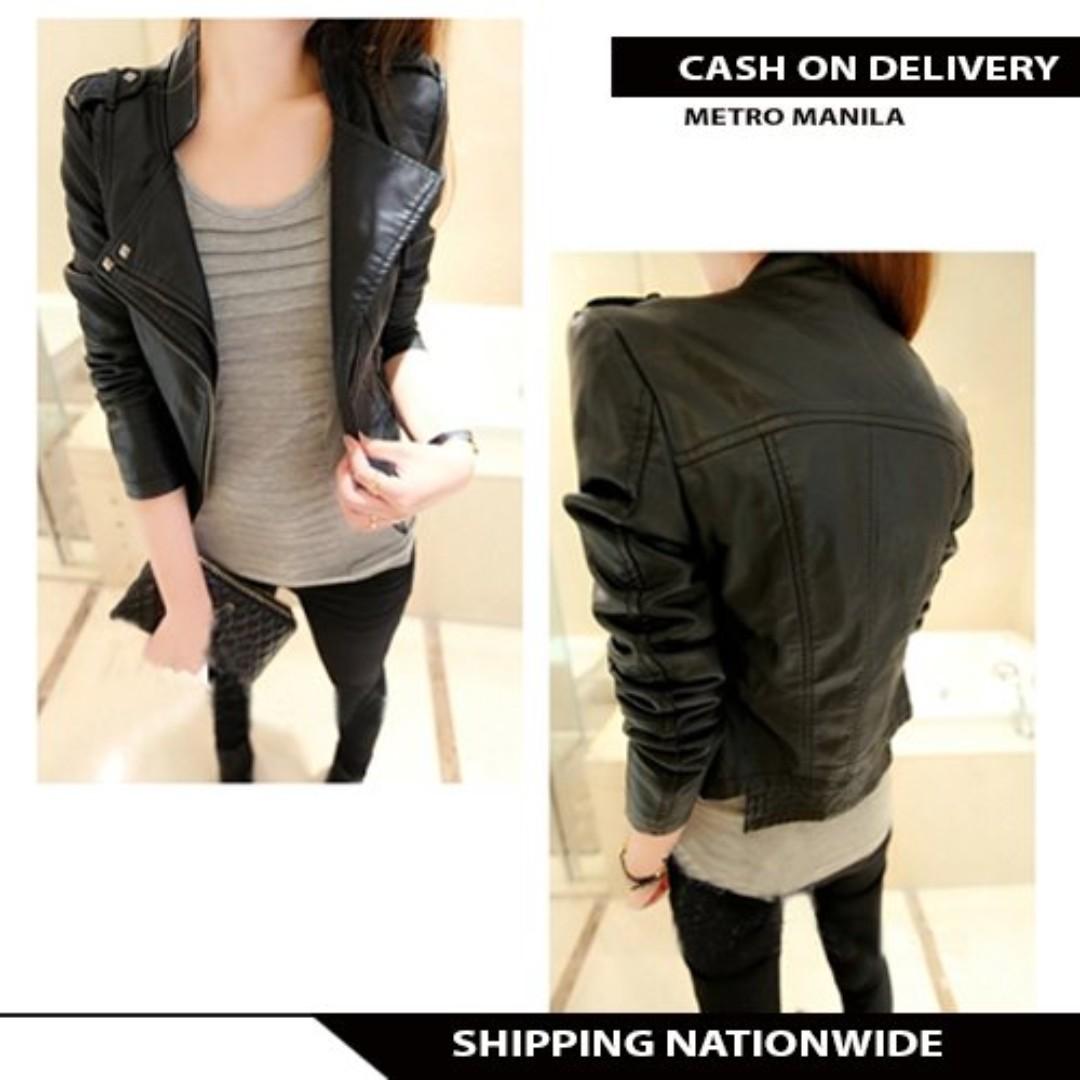 2019 Autumn Clothing New Style Locomotive Leather Coat Women Short Jacket Slim Fit Korean Style Washing Leather Jacket Leather Cool Girl Women Women S Fashion Clothes Others On Carousell