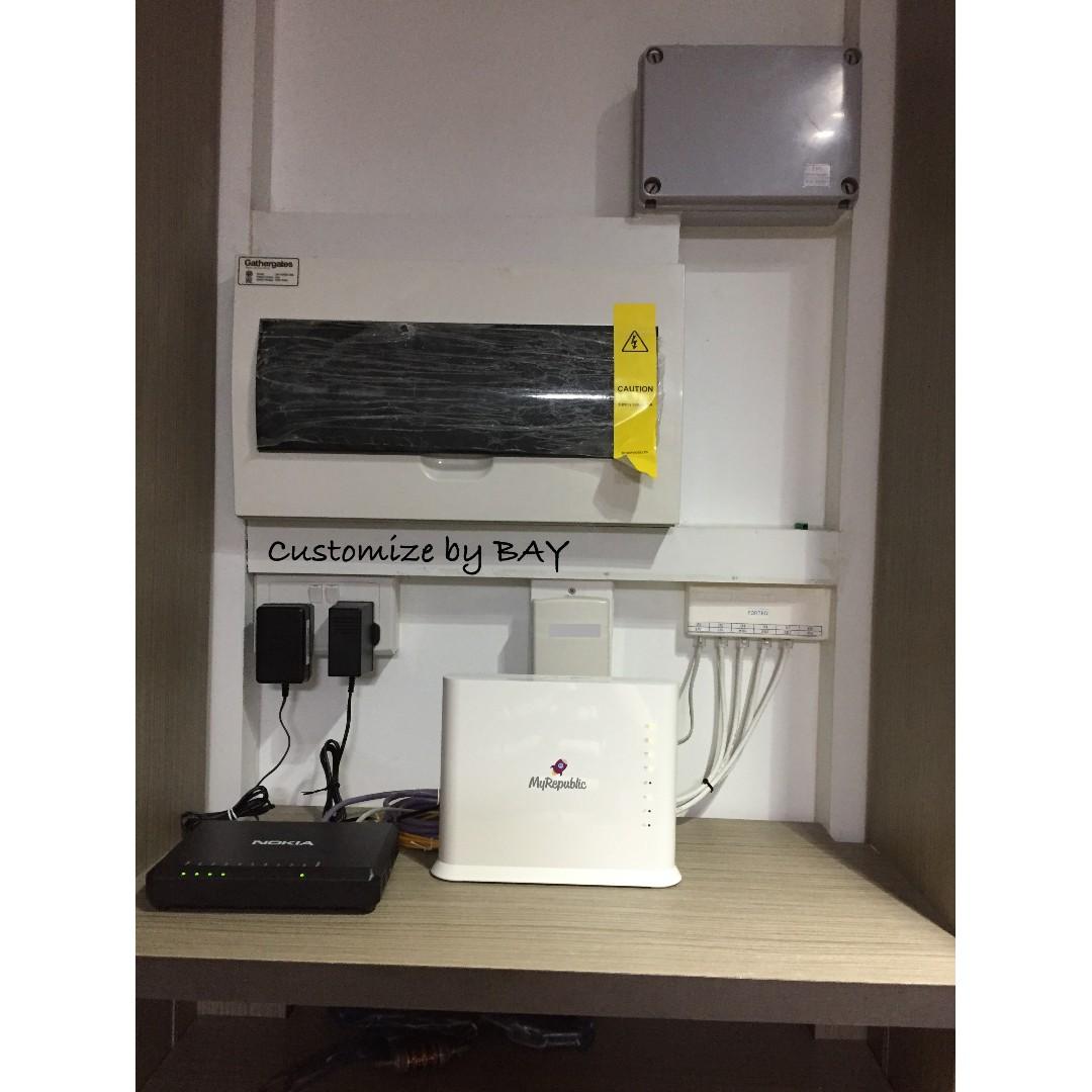 Access point installation Customize home network configurations for