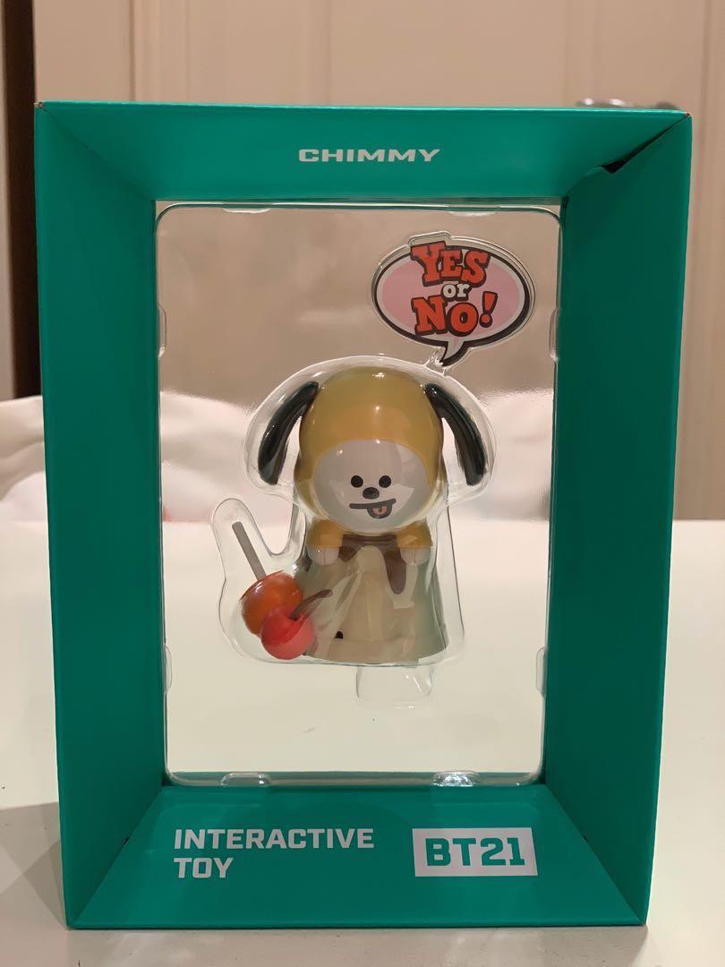韓國防彈少年團BTS. BT21 Chimmy Yes or No! interactive Toy figures