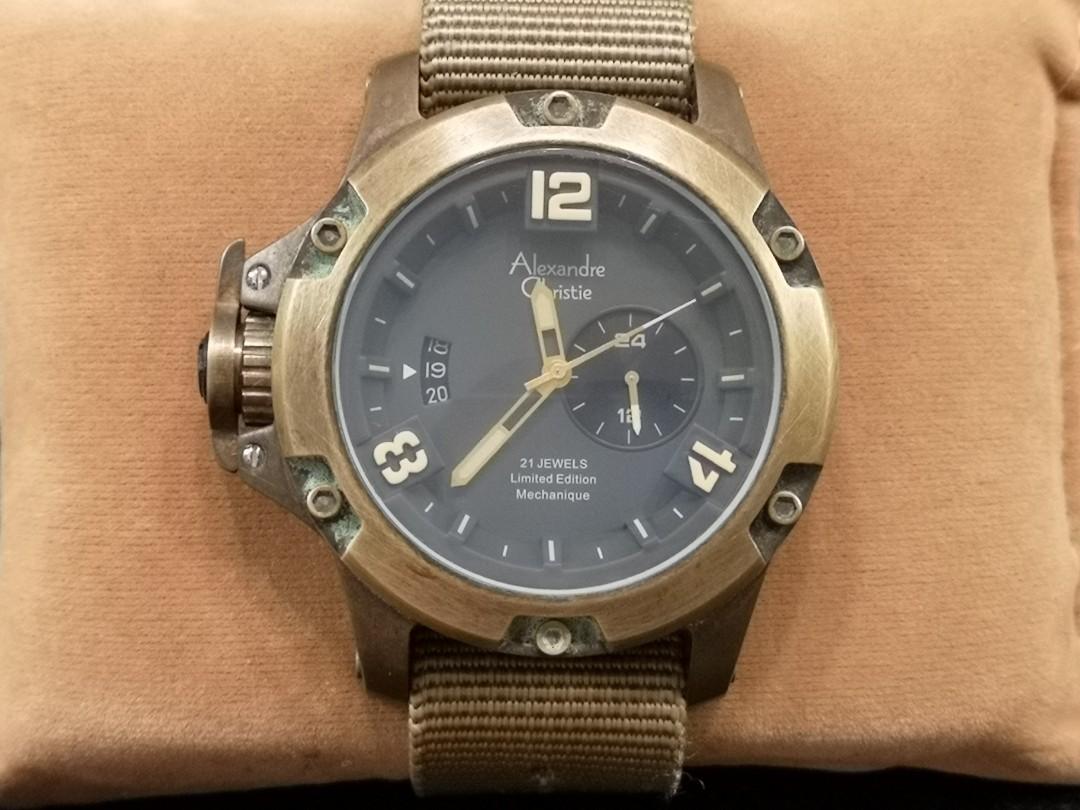 Alexandre christie sales sapphire watch price