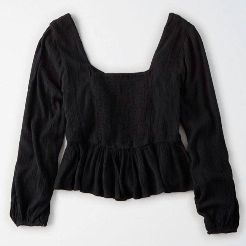 american eagle peplum