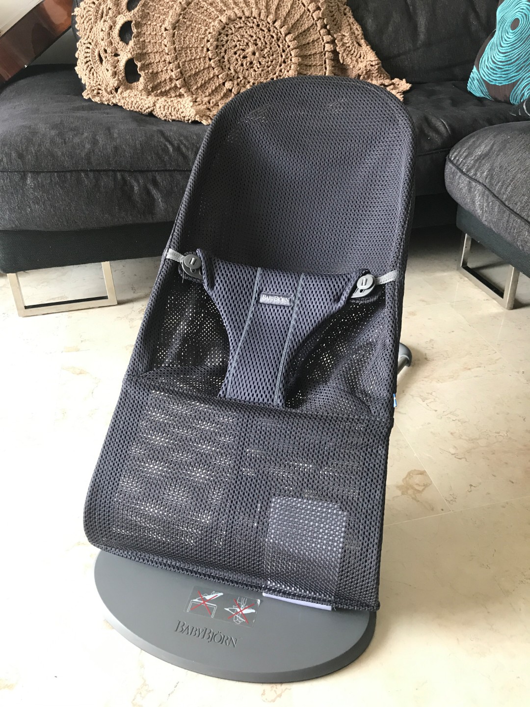 baby bjorn bouncer washable