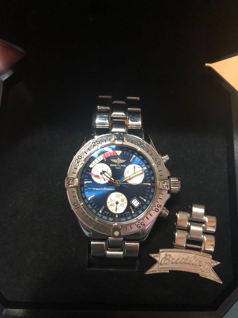 Breitling Colt Chrono Transocean Watch Mobile Phones Gadgets Wearables Smart Watches on Carousell