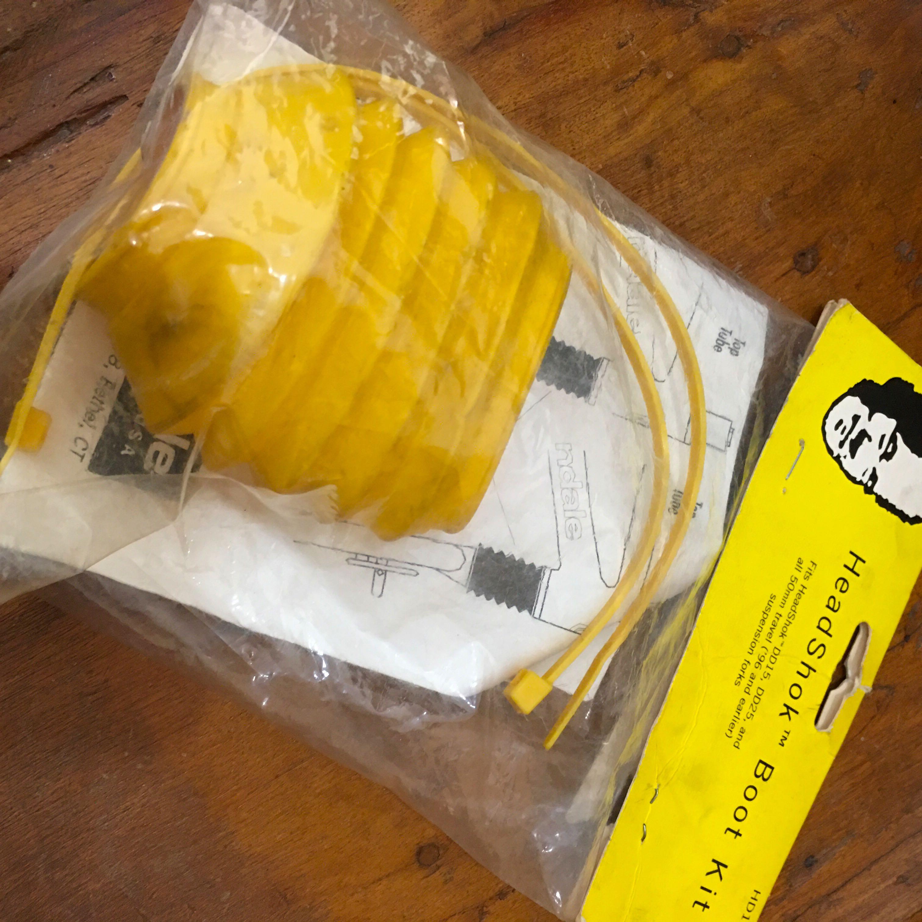 Cannondale Headshok Boot - Yellow for 