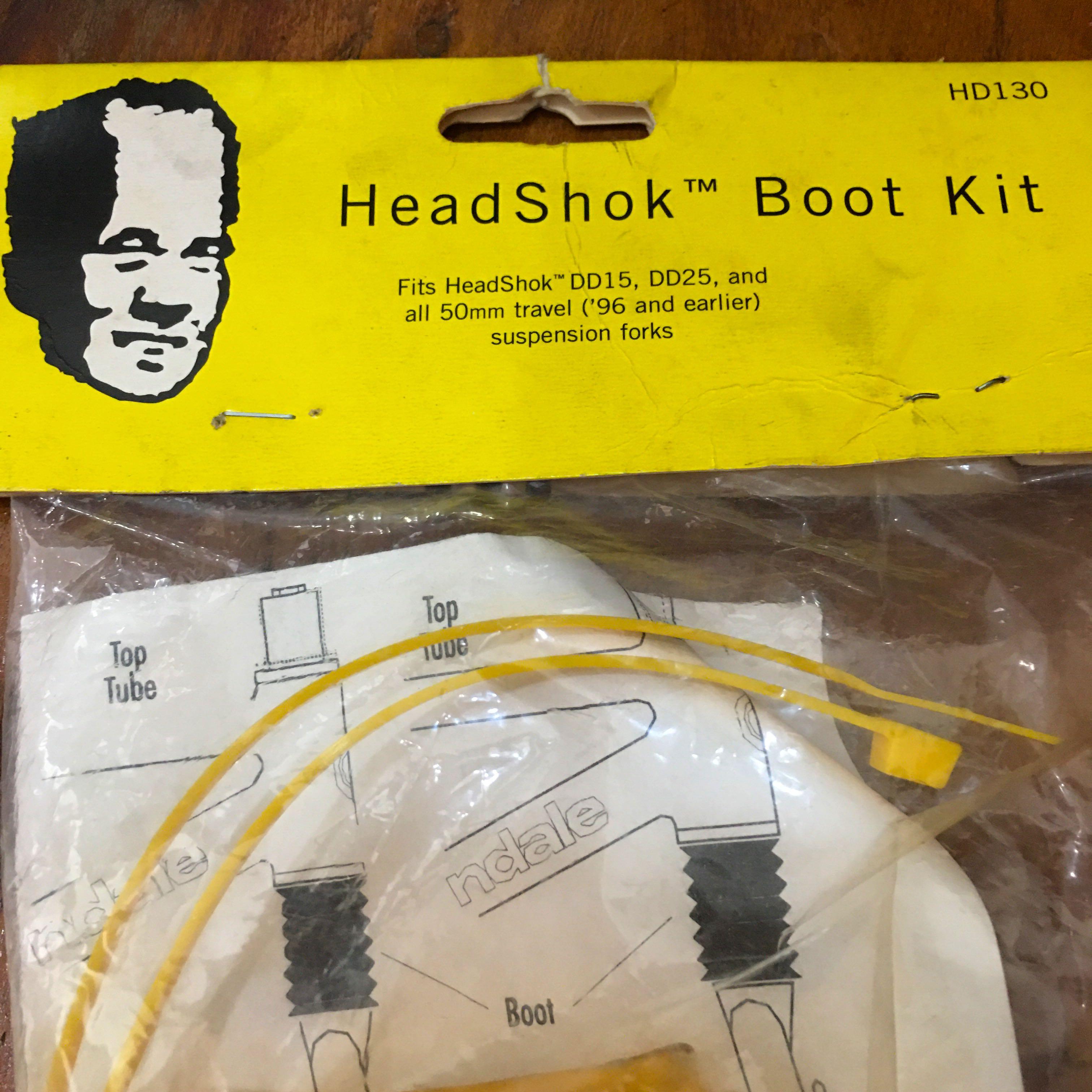 Cannondale Headshok Boot - Yellow for 