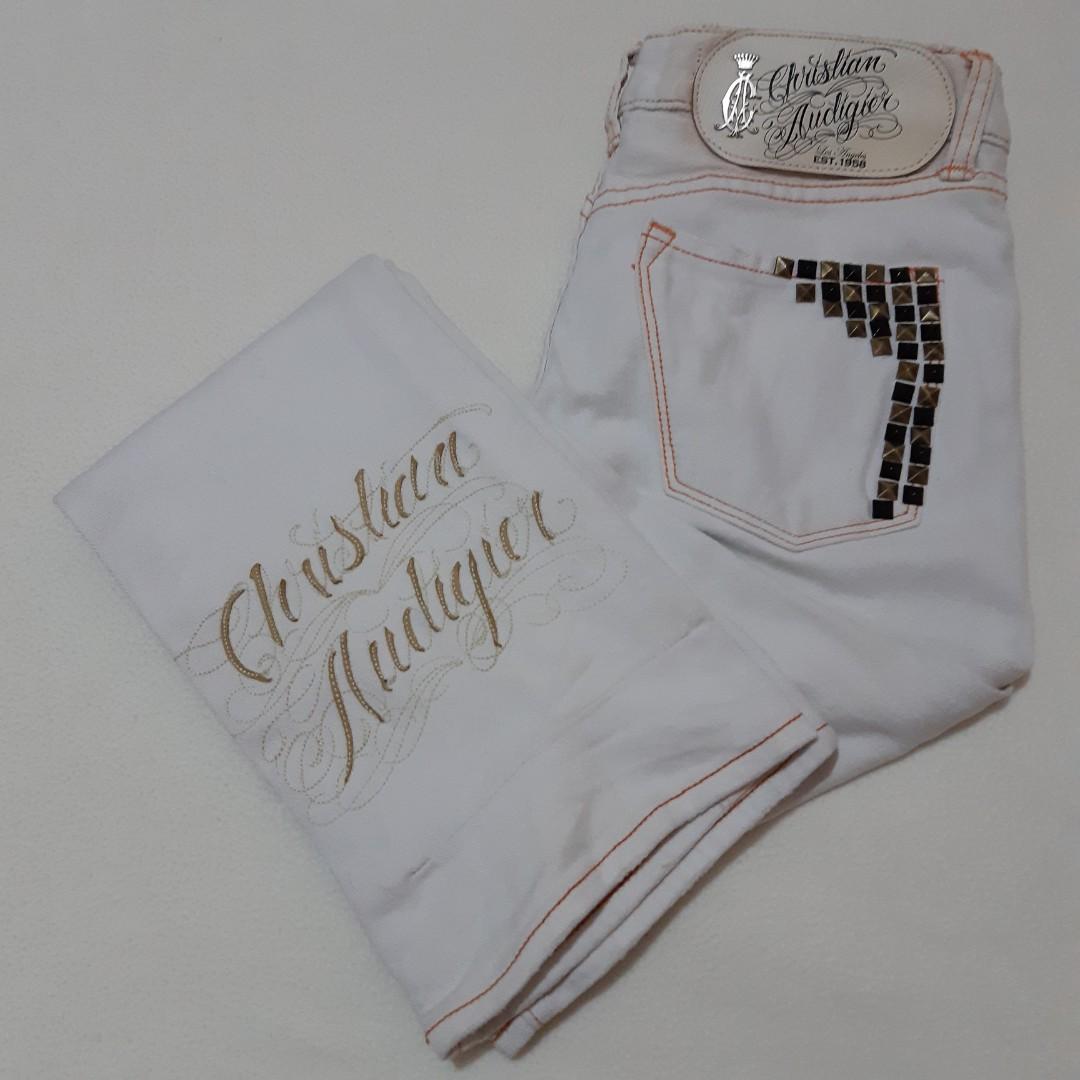 christian audigier pants