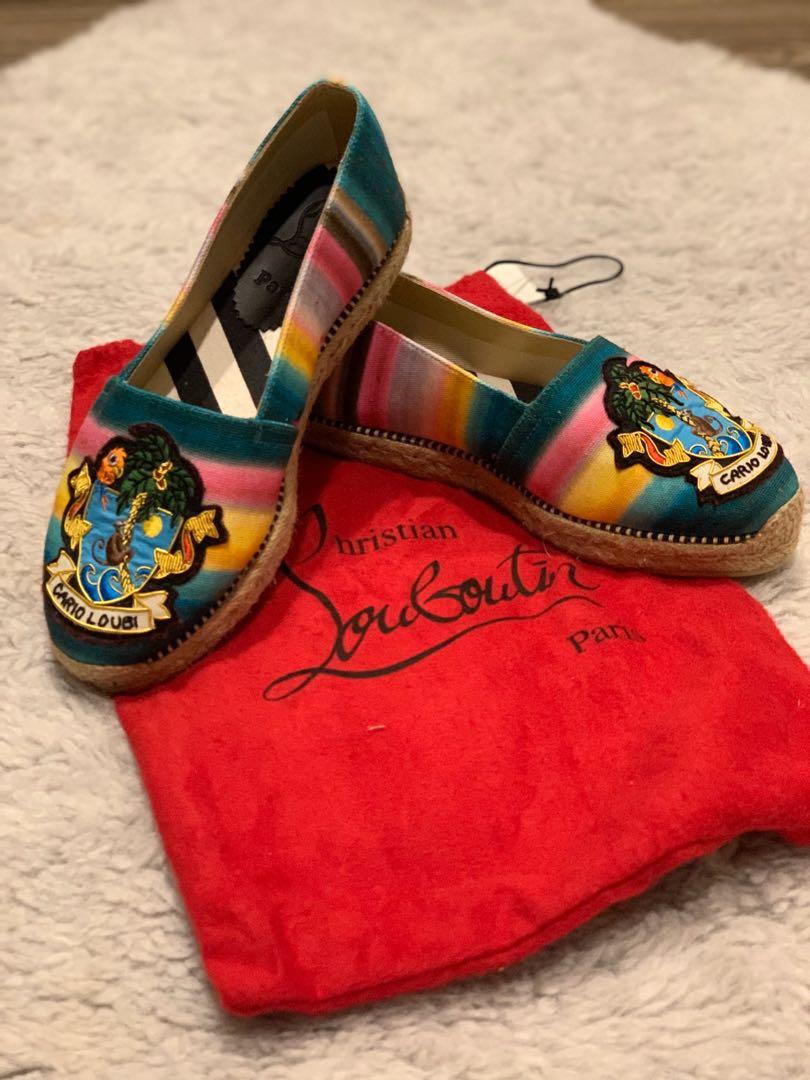 christian louboutin espadrilles