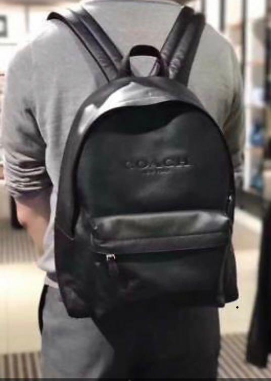 Coach mens cheap charles backpack