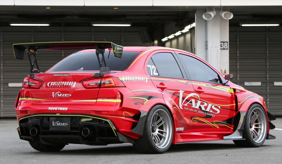 Evo X Varis Euro Edition GT Wing, Car Accessories, Accessories on Carousell