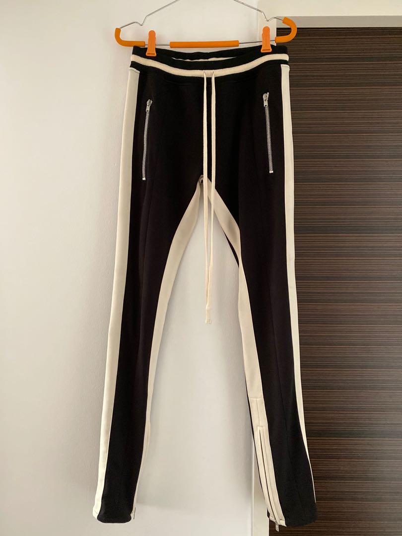Double Side Stripe Sweatpants In Black – Three Hundred