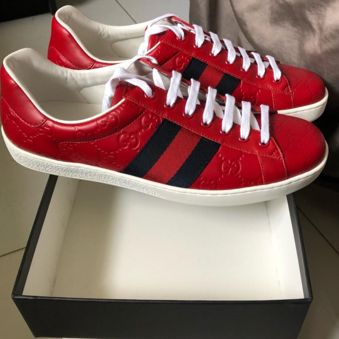 Gucci Ace Signature Sneakers