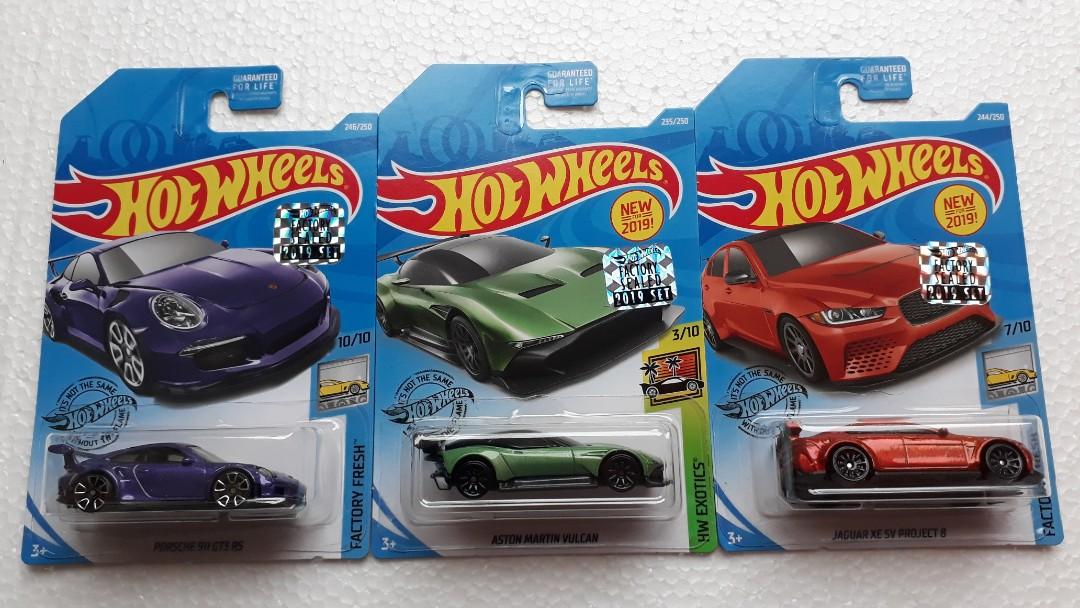 hot wheels factory sealed 2019