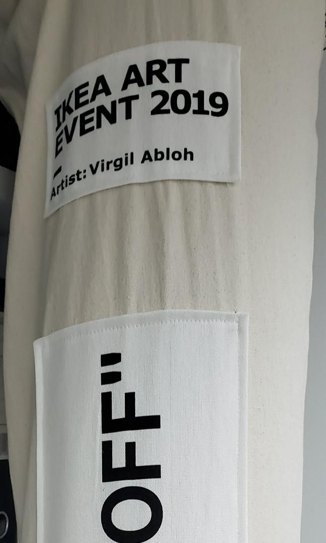 Virgil Abloh x IKEA KEEP OFF Rug 200x300 CM Grey/White