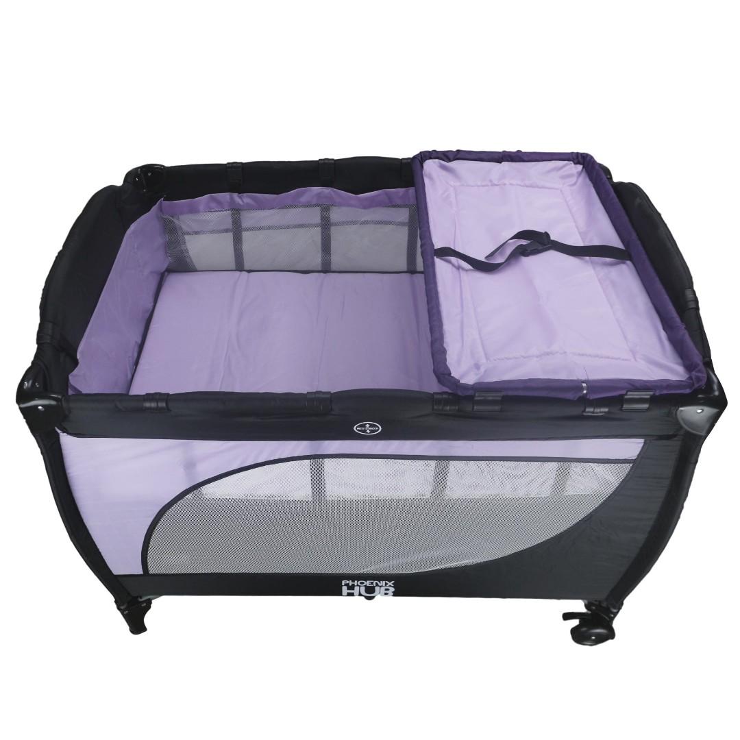 baby playpen with changing table