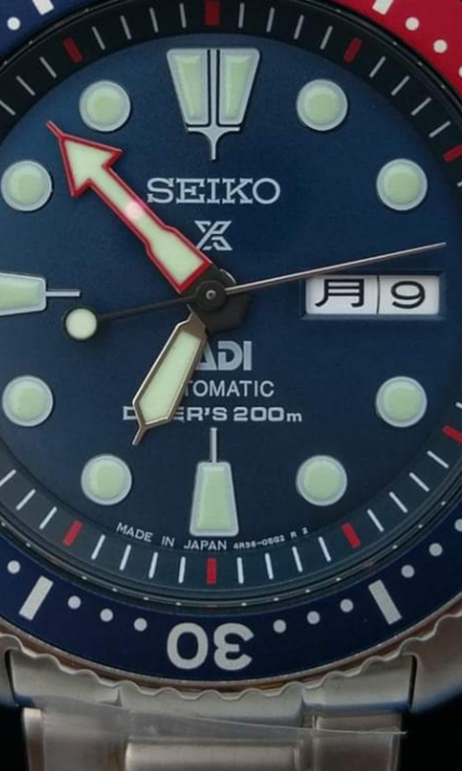 Jdm kanji seiko turtle pepsi padi made in japan sbdy017 not