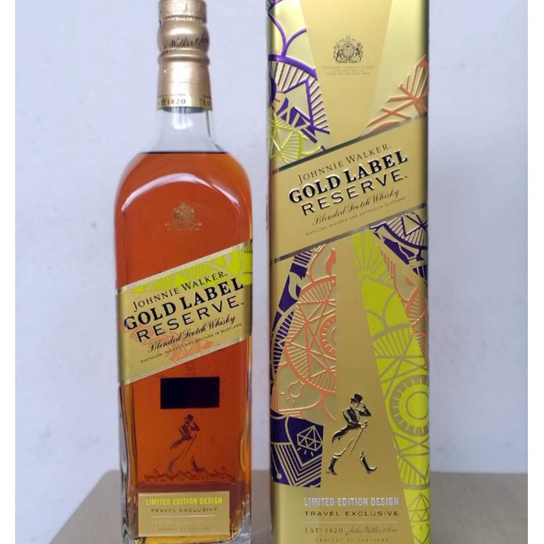 Johnnie Walker Gold Label Reserve Limited Edition (1L) 40 ...