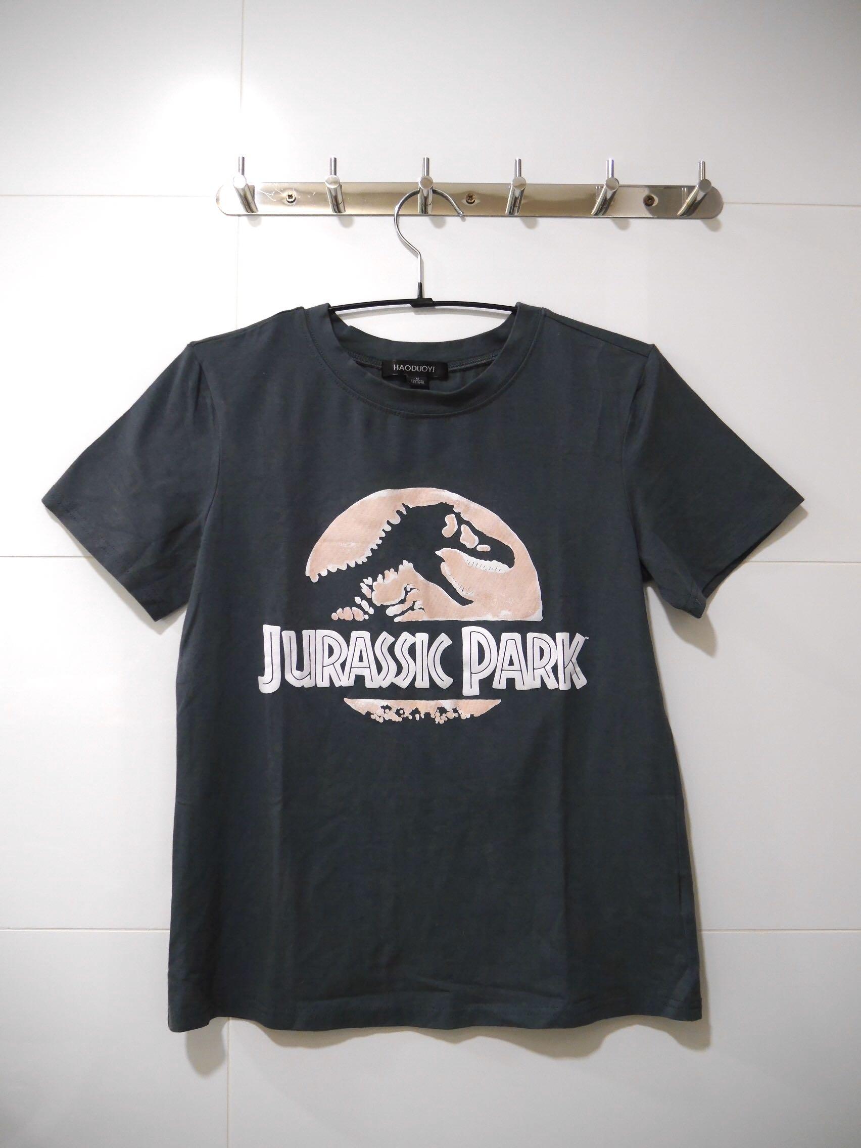jurassic park grey t shirt