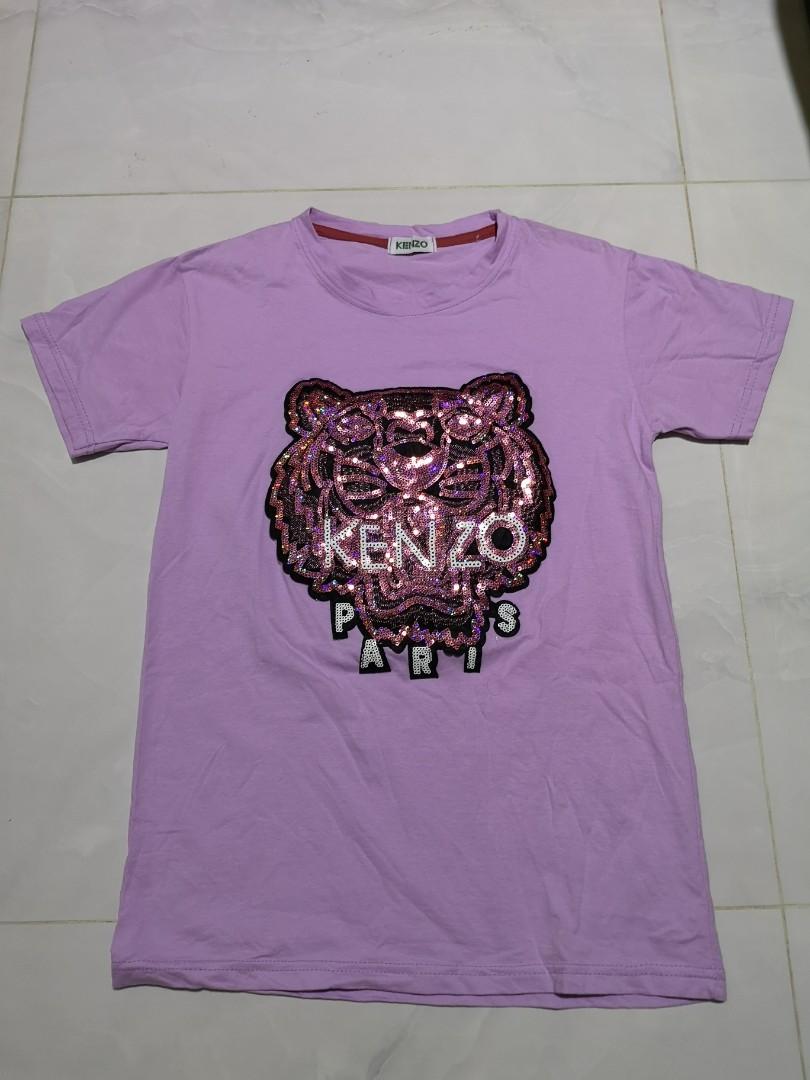purple kenzo t shirt