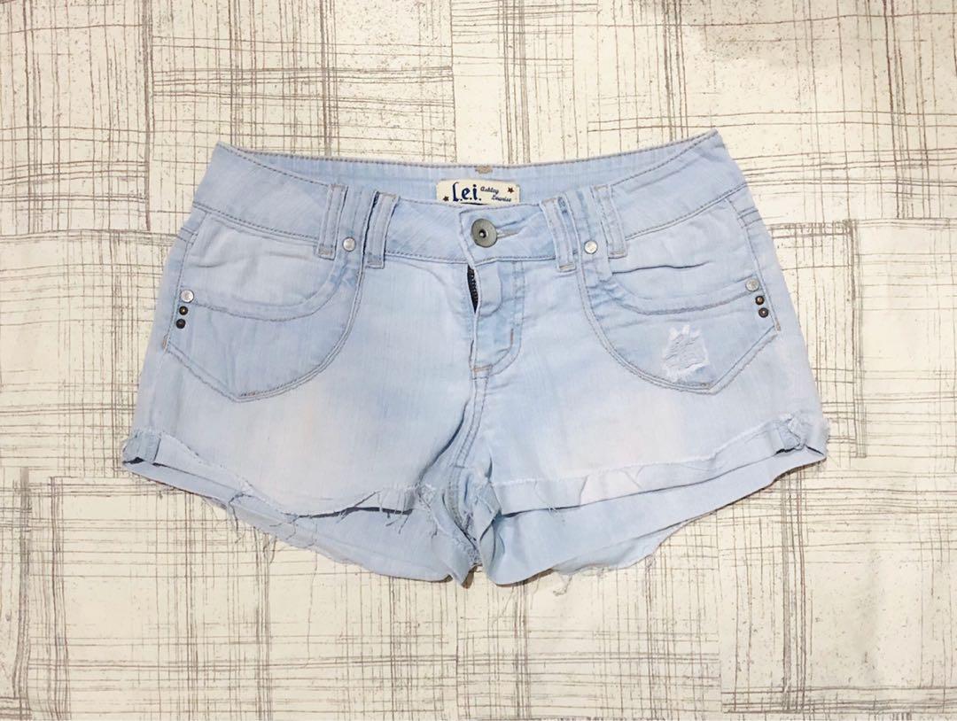 lei ashley low rise shorts