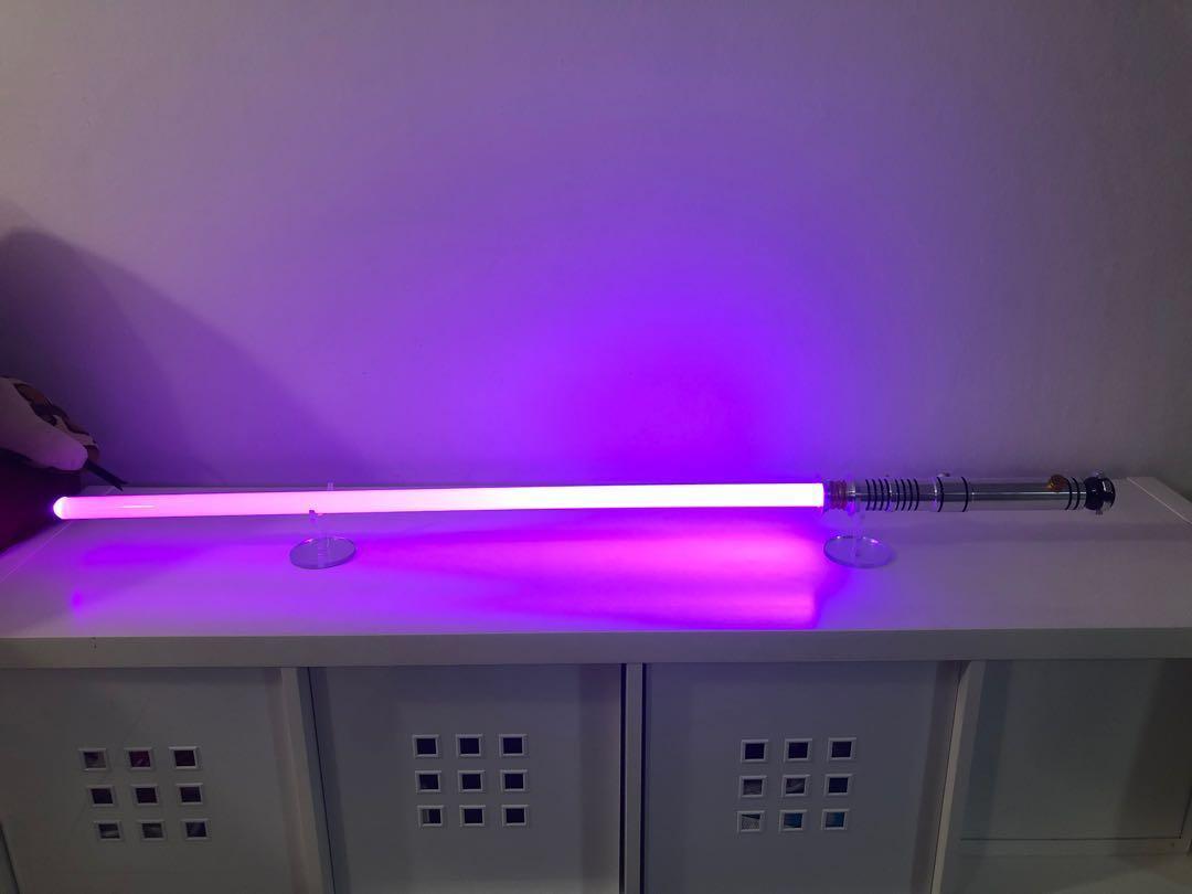 Ultrasabers Custom Lightsaber Violet Amethyst Purple Stunt Saber 1814123868