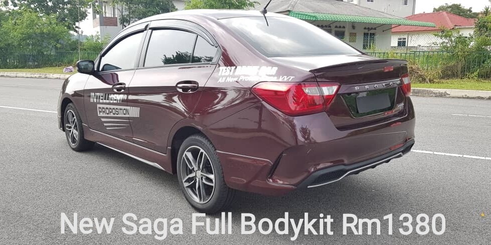 Proton saga 2019 bodykit discount