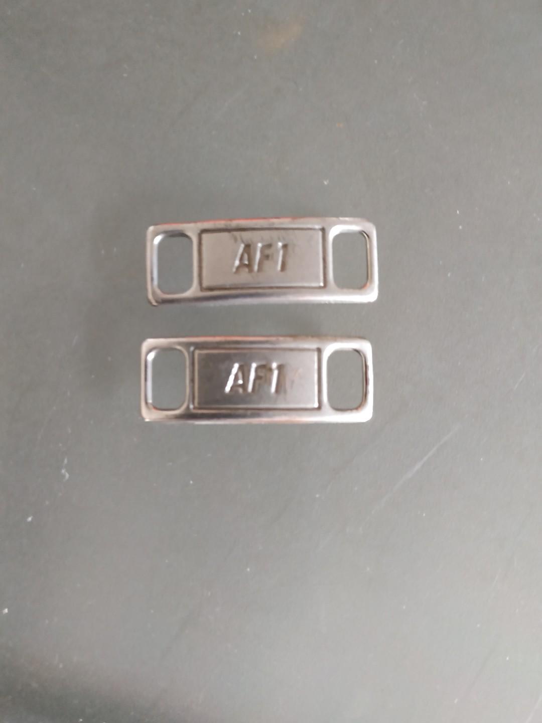 nike air force metal tag