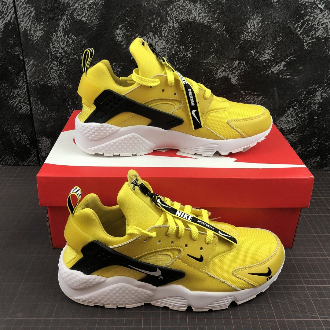Nike Air Huarache Run Zip Bright Citron